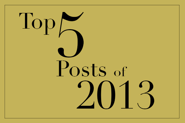 Top 5 Posts Of 2013 - Red Leaf Style