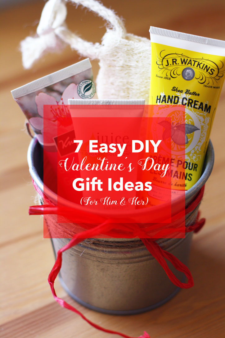 7 Easy DIY Valentine’s Day Gift Ideas (For Him & Her) - Red Leaf ...